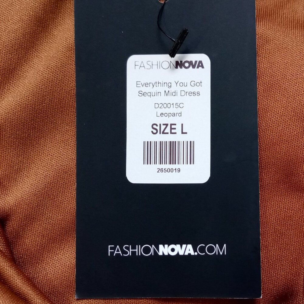 Fashion Nova Everything You Got Sequin Midi Dress - Picture 6 of 11